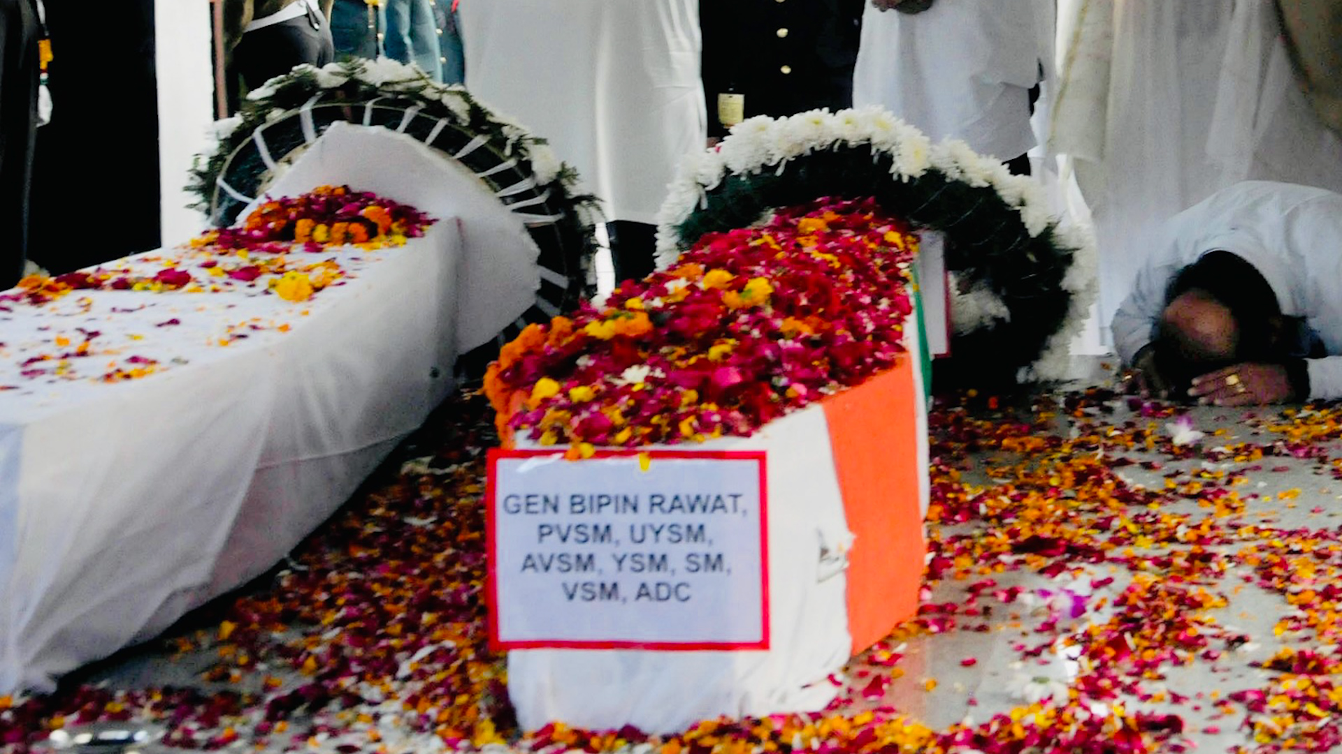 general Bipin Rawat Coffin