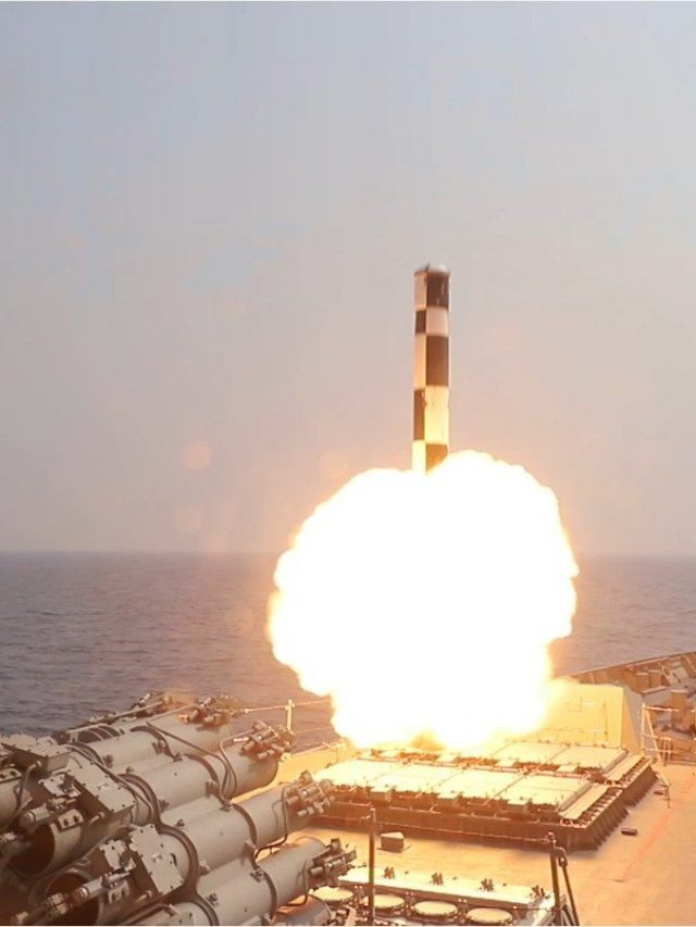 Indian Navy Successfully Tests Brahmos With Indigenous 'seeker' And ...