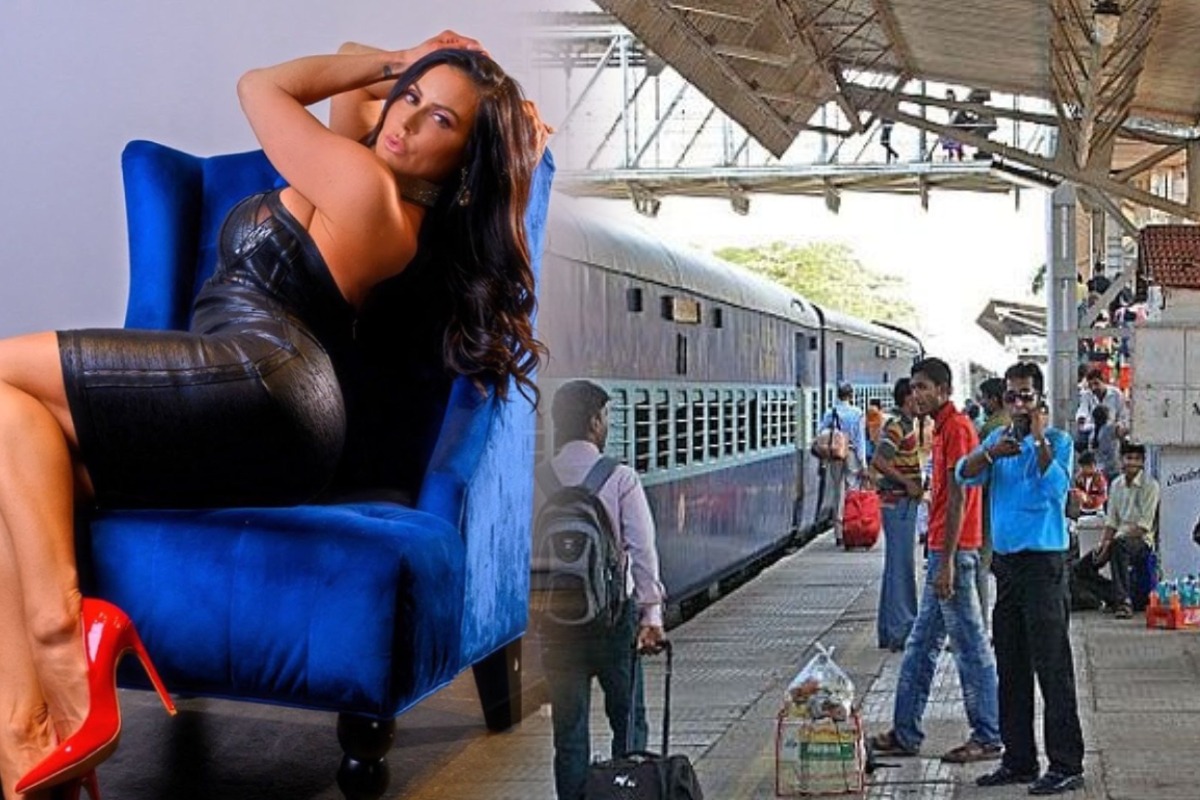 Patnasexvideo - Adult film star Kendra Lust's Indian fans 'confirm' Patna station played  her video - THE NEW INDIAN