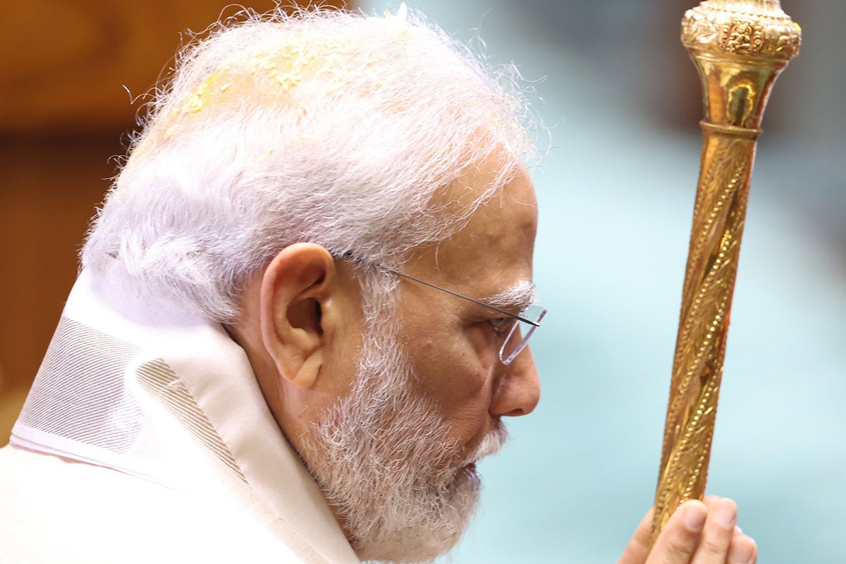 Havan, puja & Sengol: PM Modi inaugurates new parliament - THE NEW INDIAN