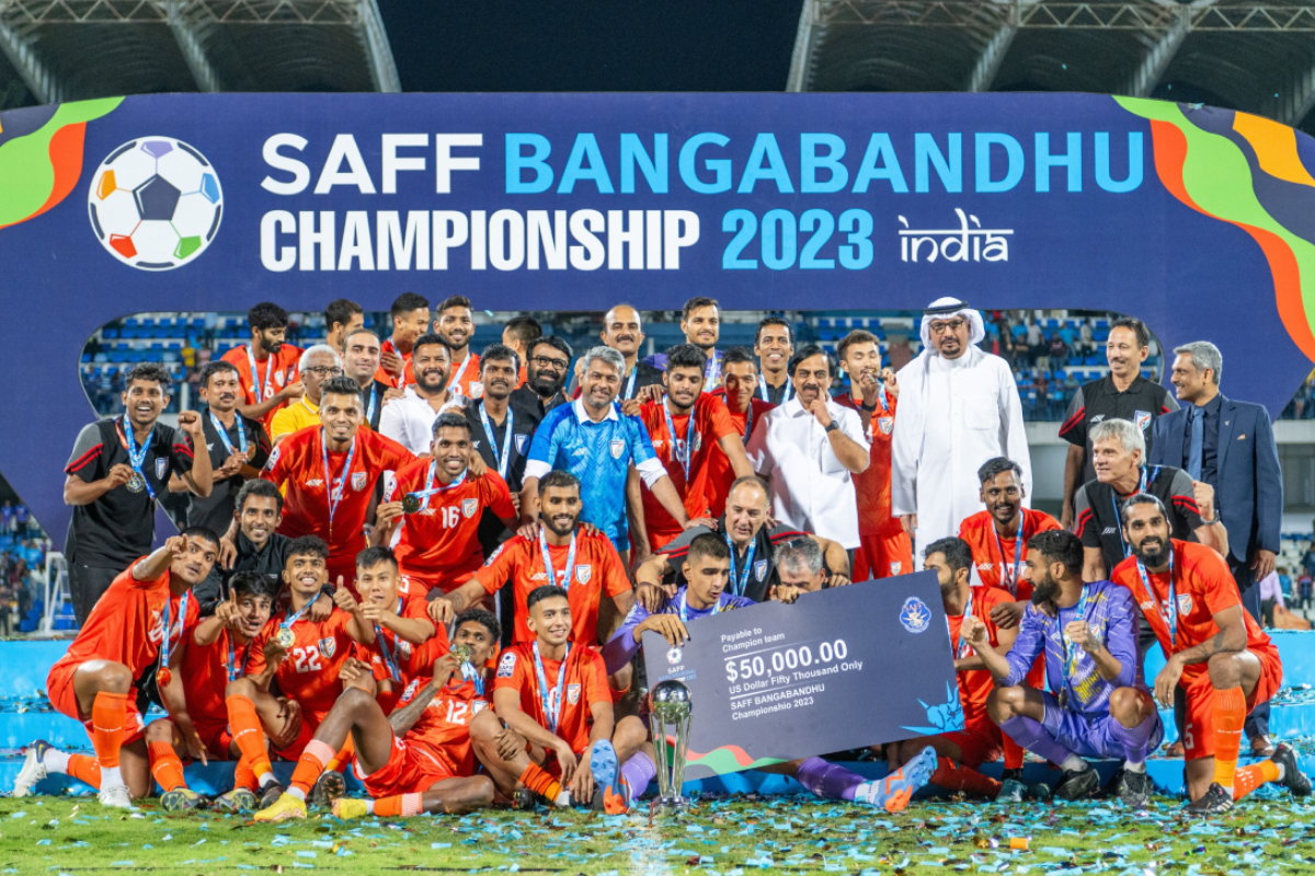 India clinch ninth SAFF title with thrilling penalty shootout win - THE NEW INDIAN