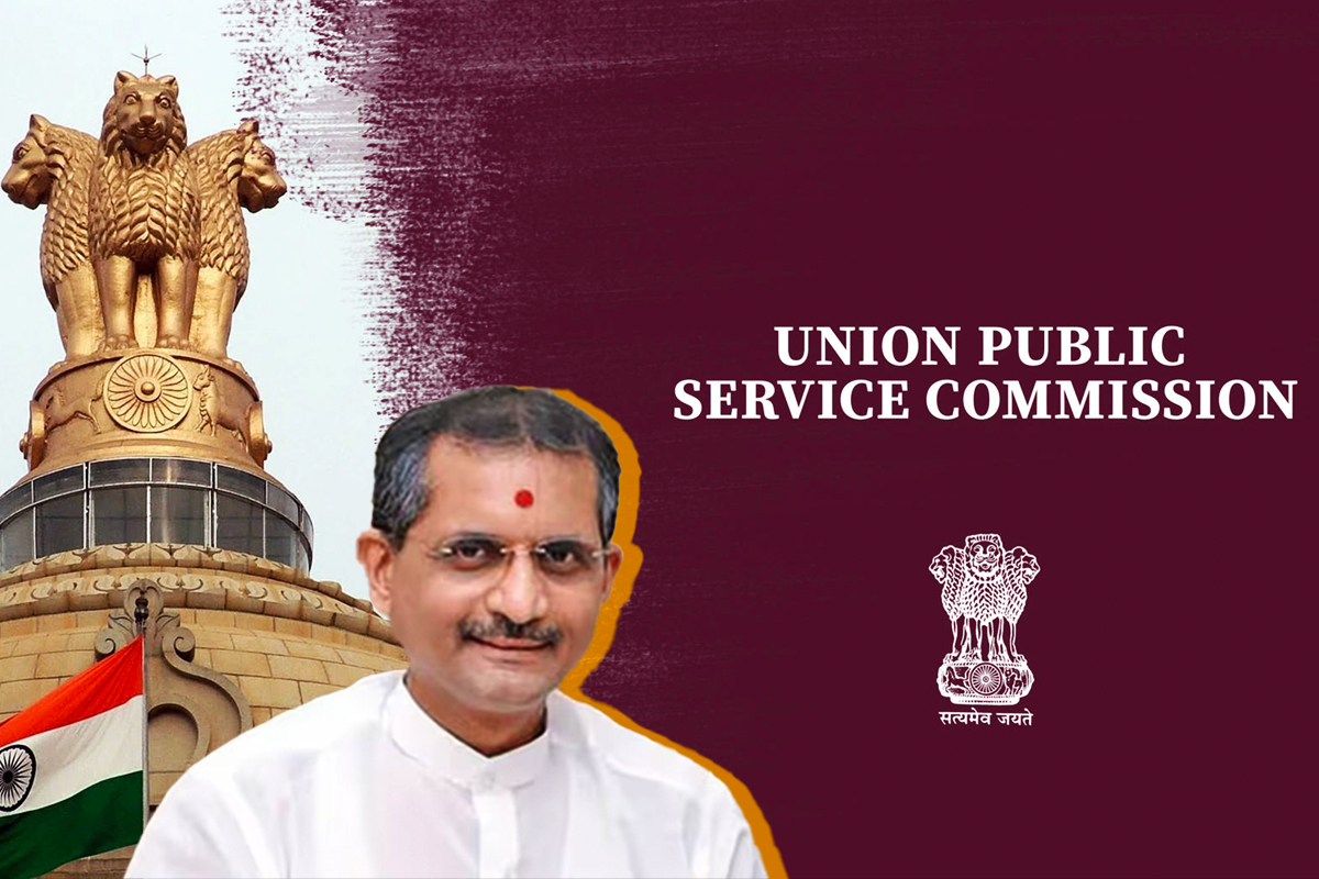 UPSC chairperson Manoj Soni