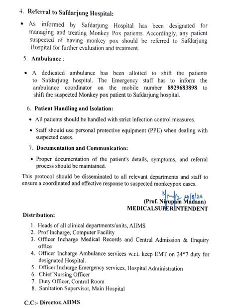 AIIMS guidelines Page no. 1