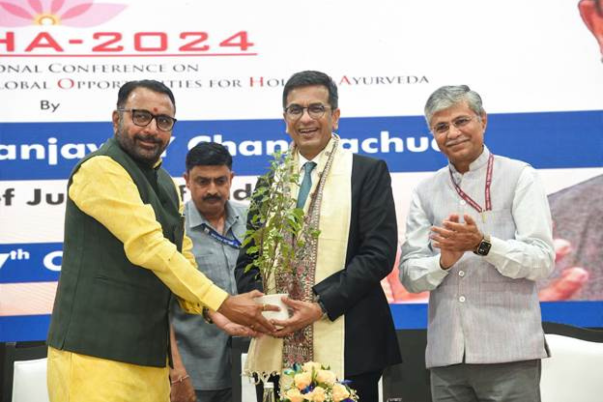 Chief Justice of India, Dr. Justice Dhananjaya Yeshwant Chandrachud, inaugurates the event