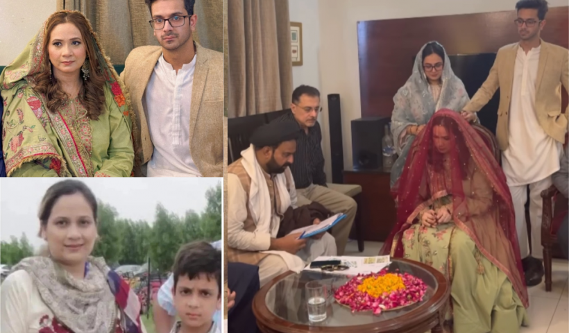 Pakistani son helps his mother remarry after 18 years, shares emotional video.