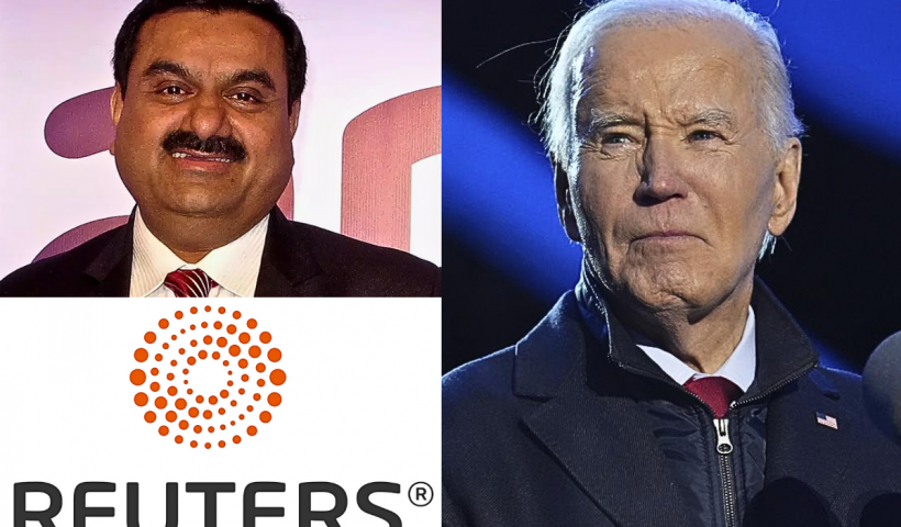 Biden admin paid Reuters $300M as it reported on Adani: coincidence or conflict.