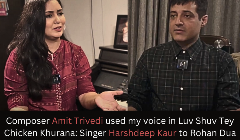 Singer Harshdeep Kaur speaking to The New Indian's Executive Editor Rohan Dua.