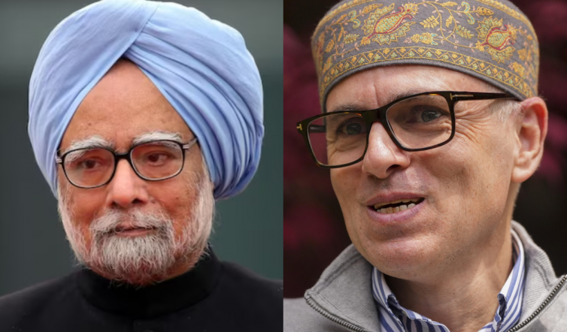 Omar proposes renaming Navyug Tunnel to honour Manmohan Singh.