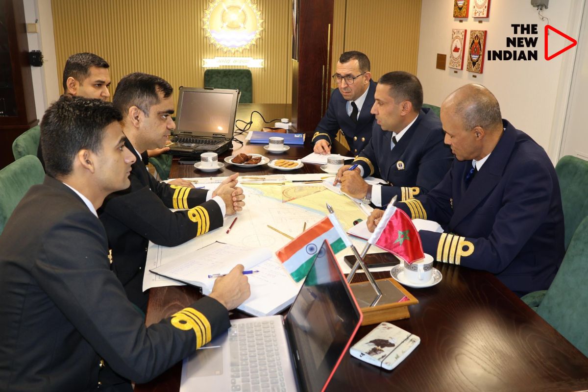 INS Tushil strengthens India-Morocco naval ties with Casablanca visit.