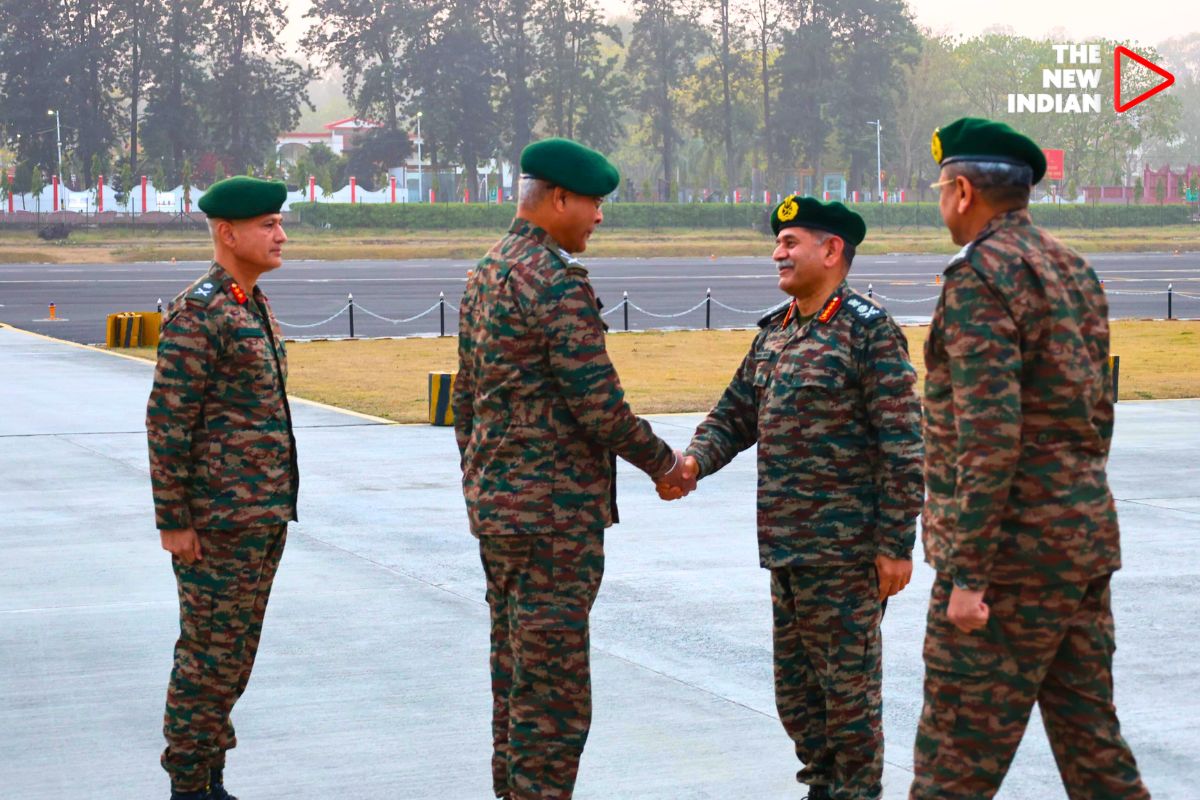 Army chief visits Dehradun to review operational preparedness.