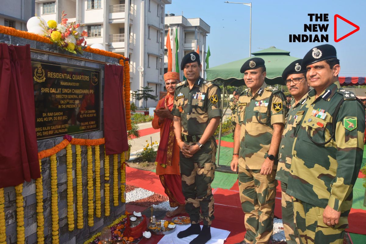 BSF chief reviews operational readiness in North Bengal frontier.