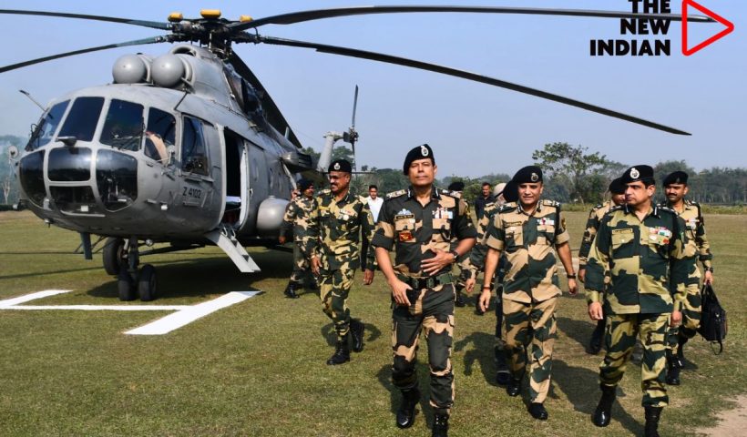 BSF chief reviews operational readiness in North Bengal frontier.