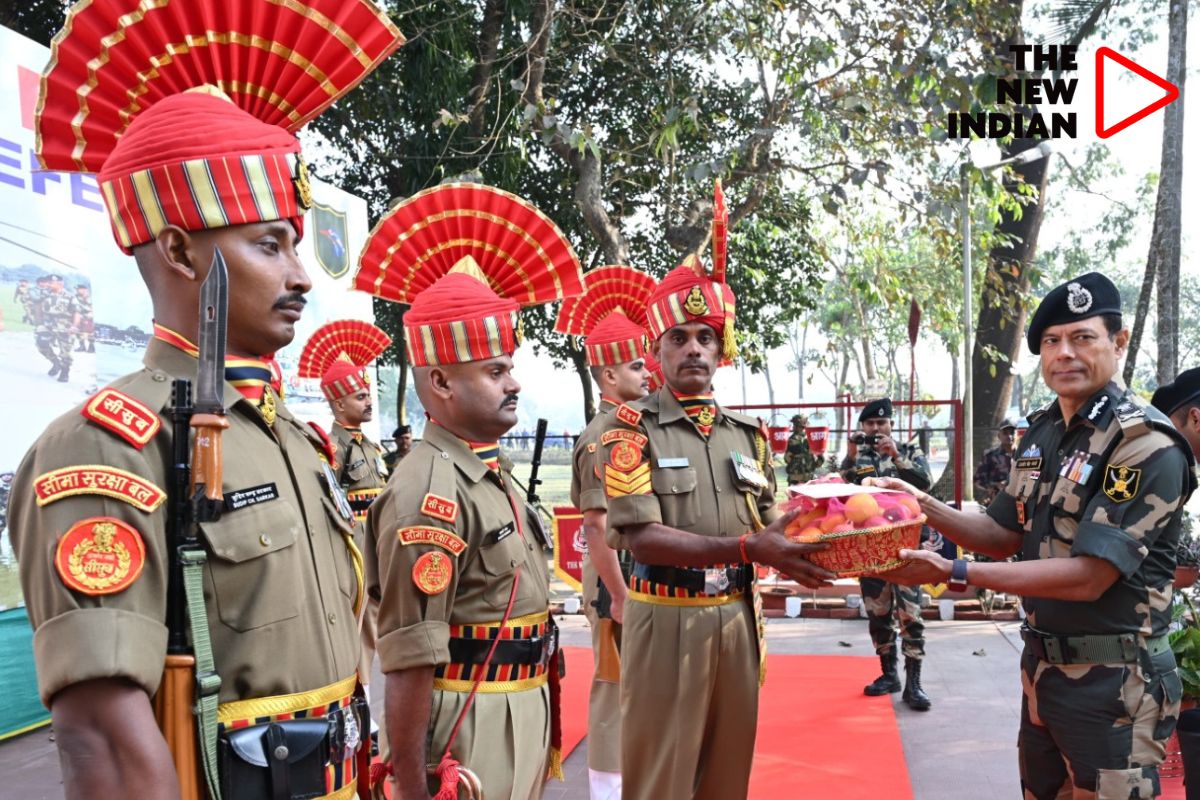 BSF chief reviews operational readiness in North Bengal frontier.