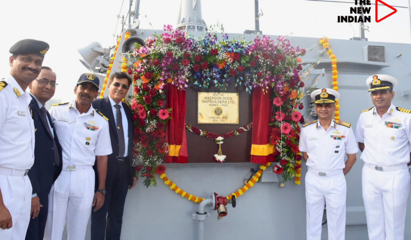 Indian Navy inducts two advanced warships: Surat, Nilgiri.