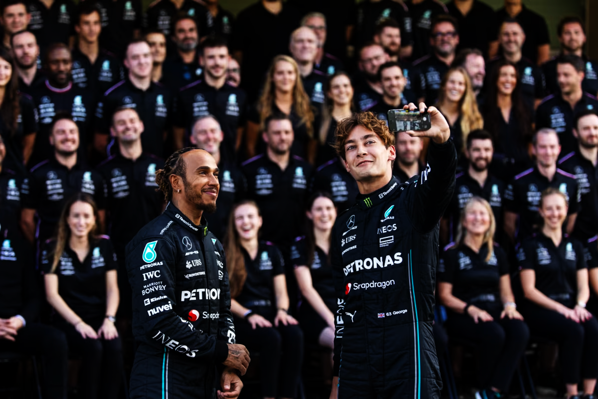 Hamilton returns to the Mercedes W04, W05, and W09 for an emotional farewell drive, reliving championship memories and milestones.