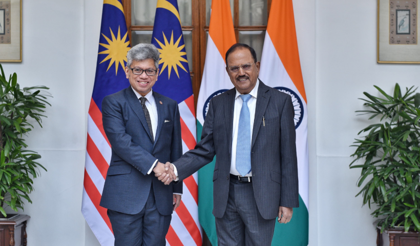 India, Malaysia hold first-ever security dialogue in New Delhi.