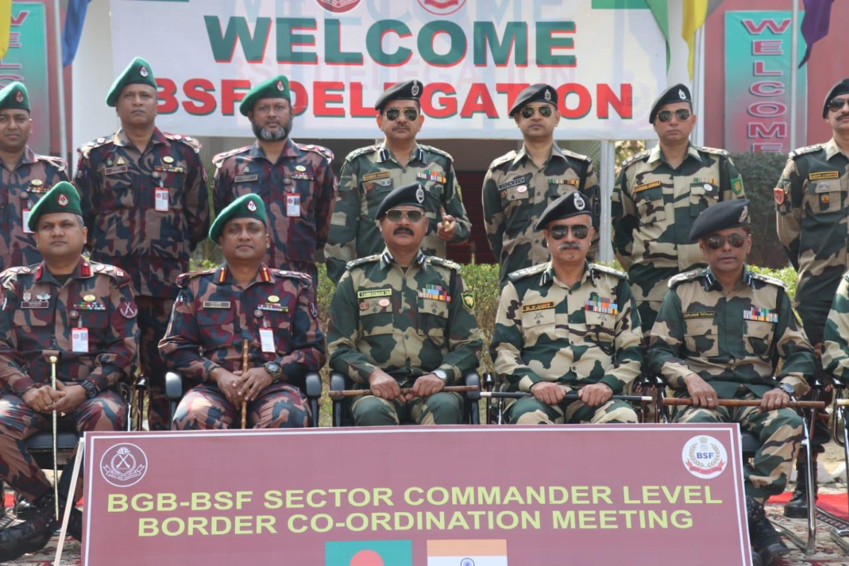 BSF-BGB meeting strengthens India-Bangladesh border ties.