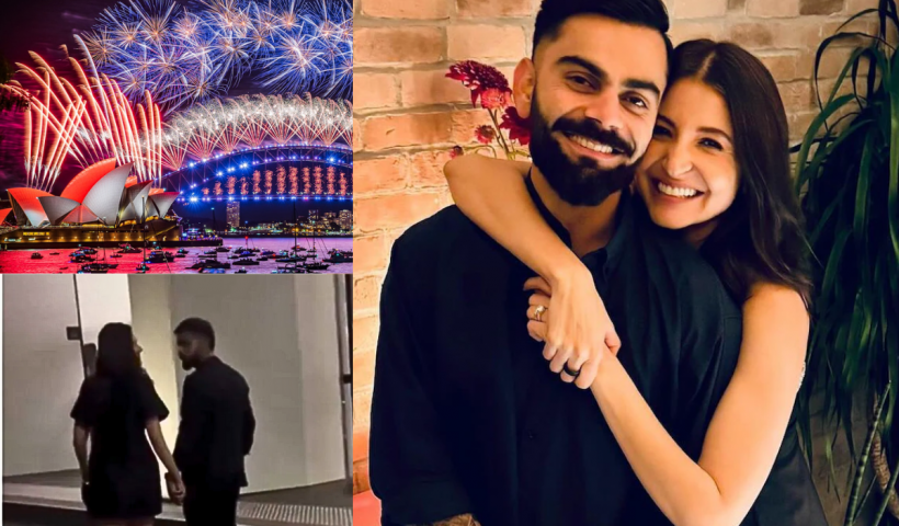 Virat Kohli and Anushka Sharma, India’s beloved power couple, welcomed 2025 with a midnight stroll in Sydney.