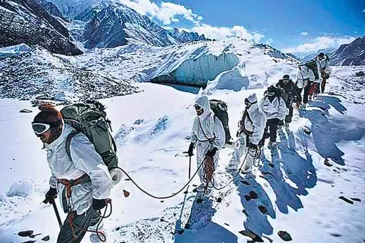 World’s highest battlefield Siachen now powered by 5G.