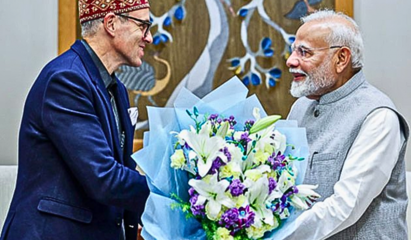 Omar Abdullah’s praise for PM Modi triggers social media storm.