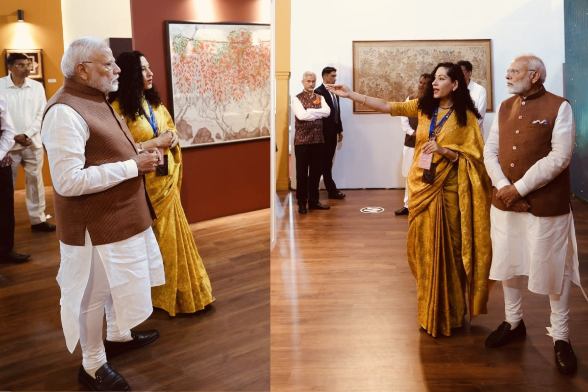 ICCR DG Nandini Singla shows PM Modi Ramayan legacy.