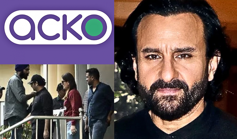 Saif Ali Khan's Acko endorsement criticized after claim leak.