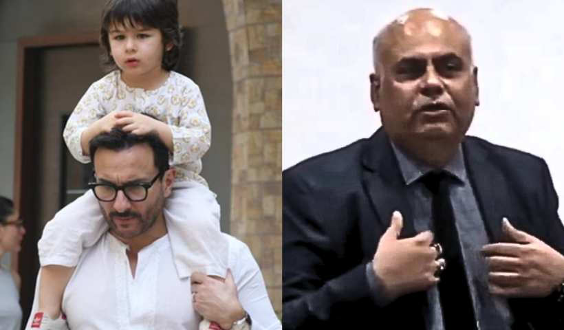 Bleeding Saif walked like lion with Taimur: Lilavati doctors; SM calls them filmy.