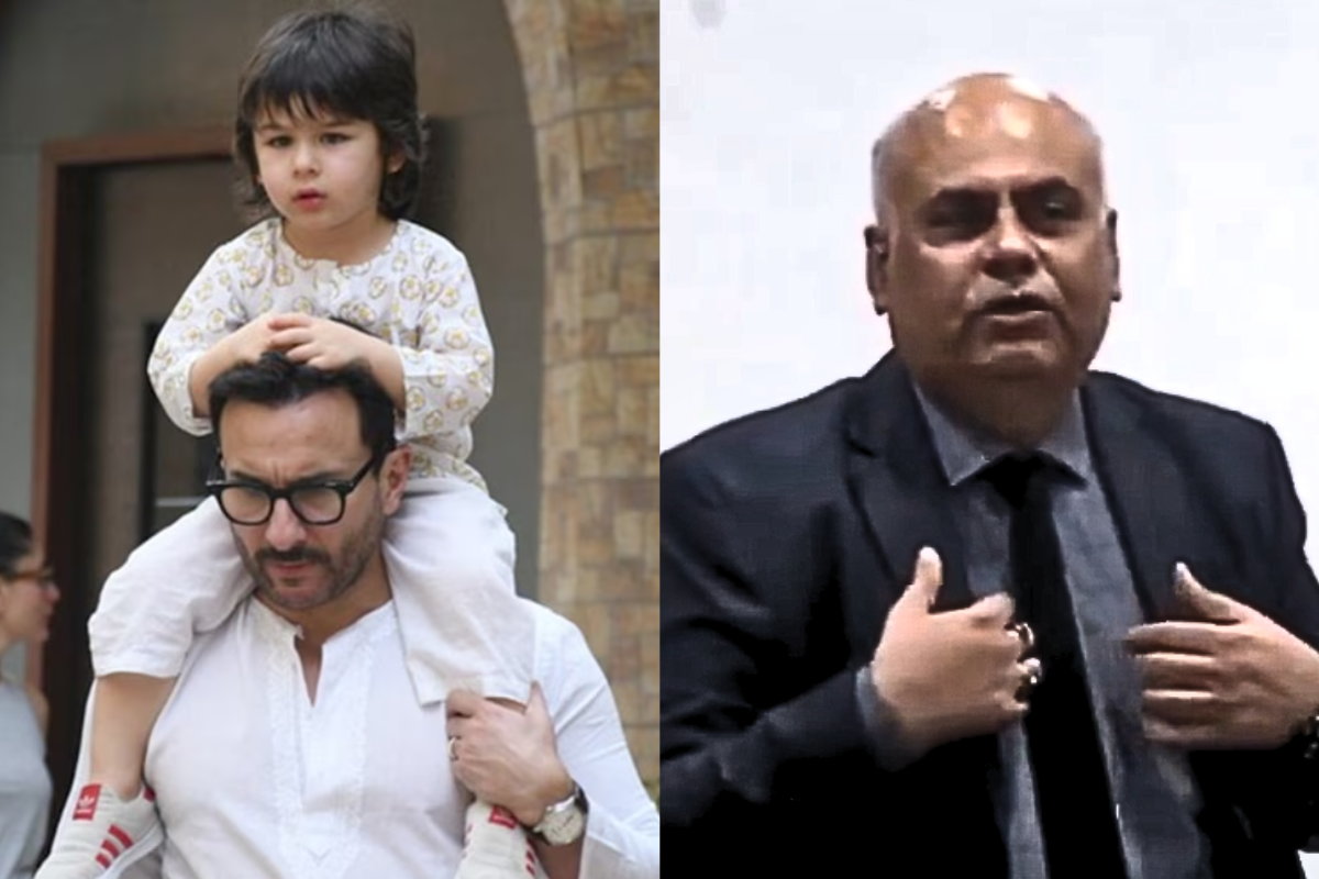 Bleeding Saif walked like lion with Taimur: Lilavati doctors; SM calls them filmy.