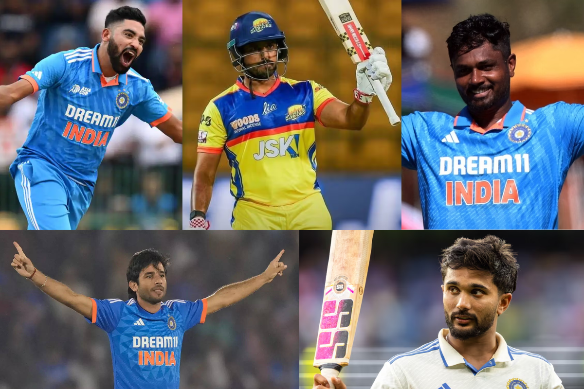 India’s Champions Trophy 2025 Squad: key players who were left out.