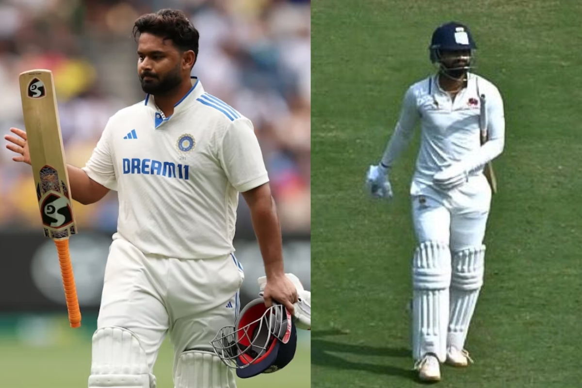 More top players fail in Ranji: Rishabh Pant out for 1, Shreyas Iyer at 11.