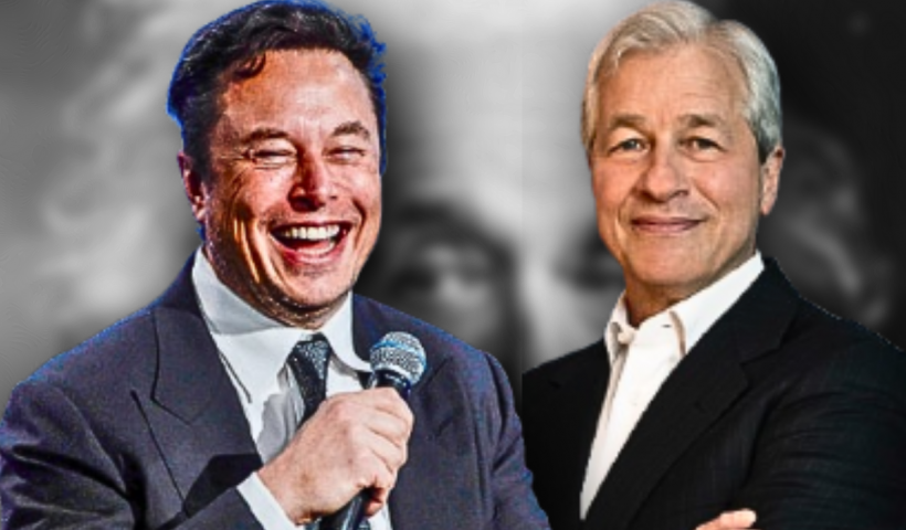 JPMorgan CEO Dimon praises Musk as "Our Einstein".