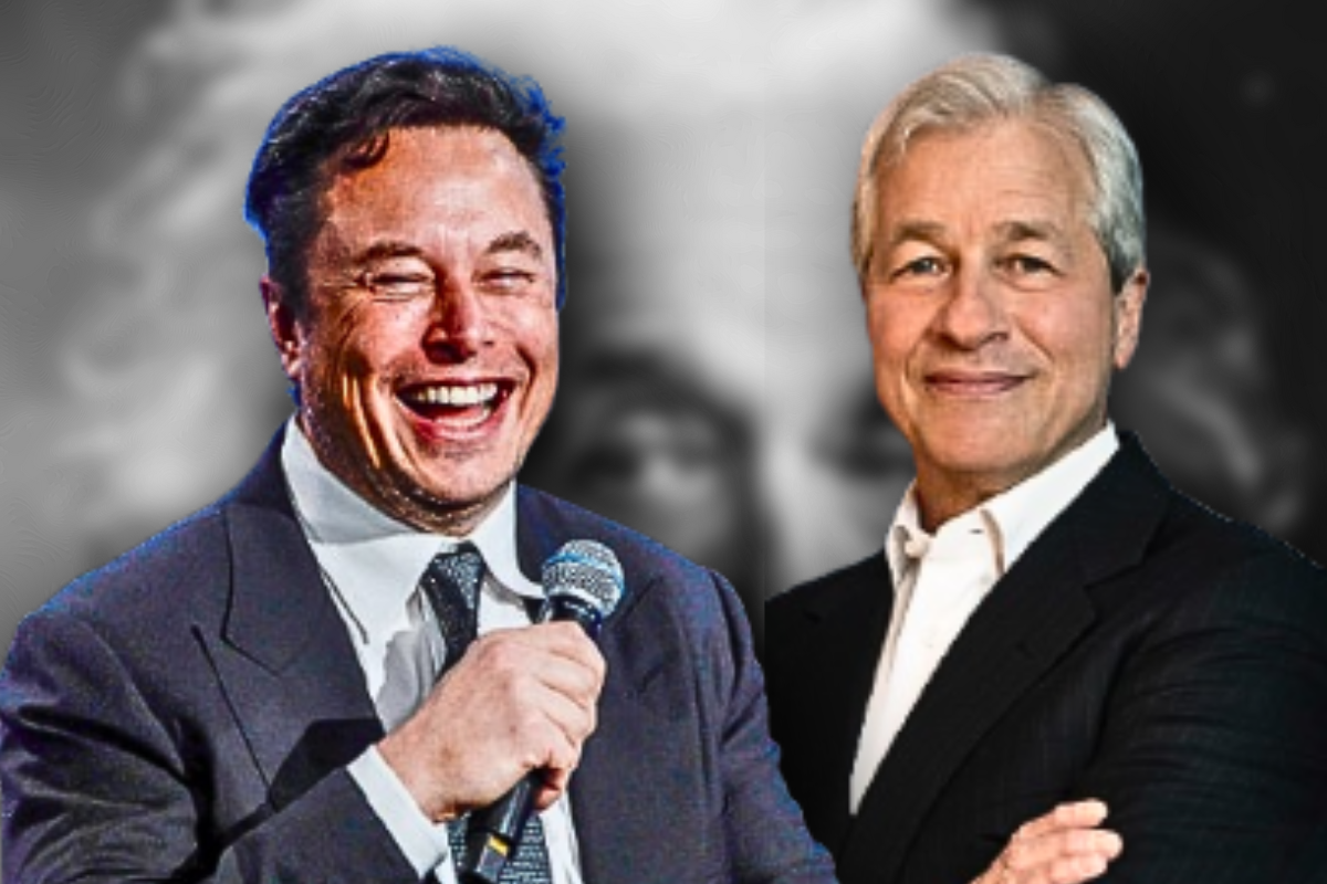 JPMorgan CEO Dimon praises Musk as "Our Einstein".