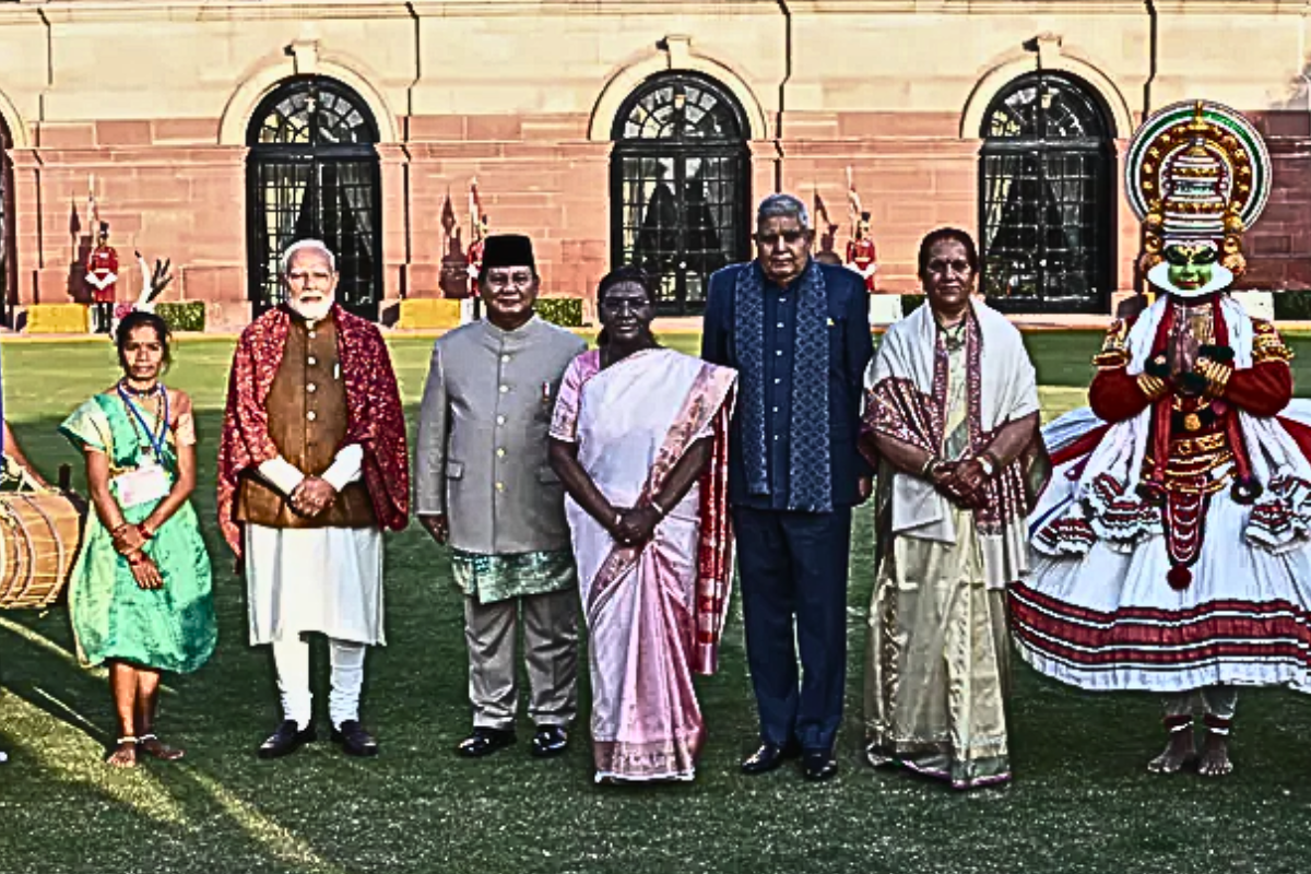 Southern India’s culture shines at Rashtrapati Bhavan reception.