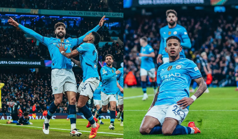 Man City overcome Brugge scare to reach Champions League playoffs.