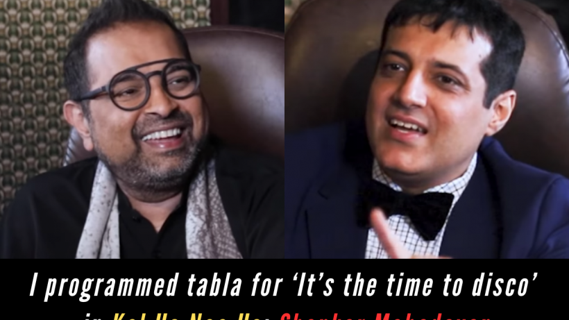 Music composer Shankar Mahadevan speaking to the New Indian's Executive Editor Rohan Dua.