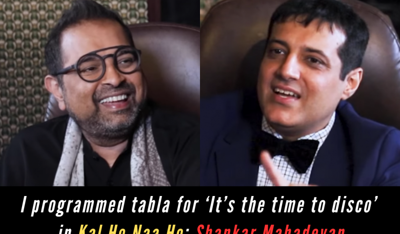 Music composer Shankar Mahadevan speaking to the New Indian's Executive Editor Rohan Dua.