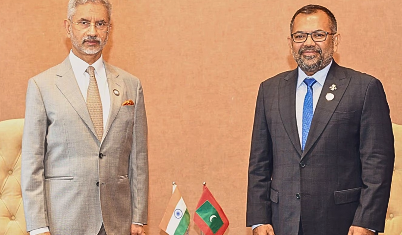 Maldivian foreign minister visits India to boost bilateral ties.