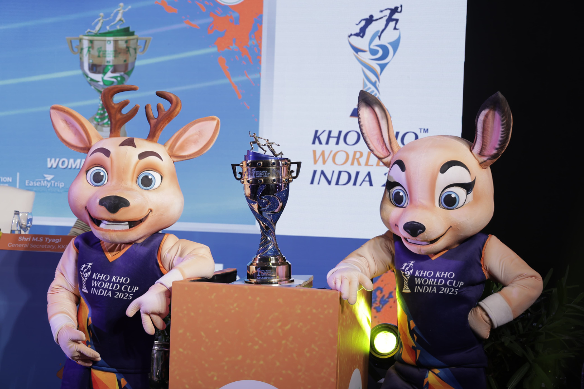 KKFI announces Tejas and Tara as the official mascots for the inaugral Kho Kho World Cup.