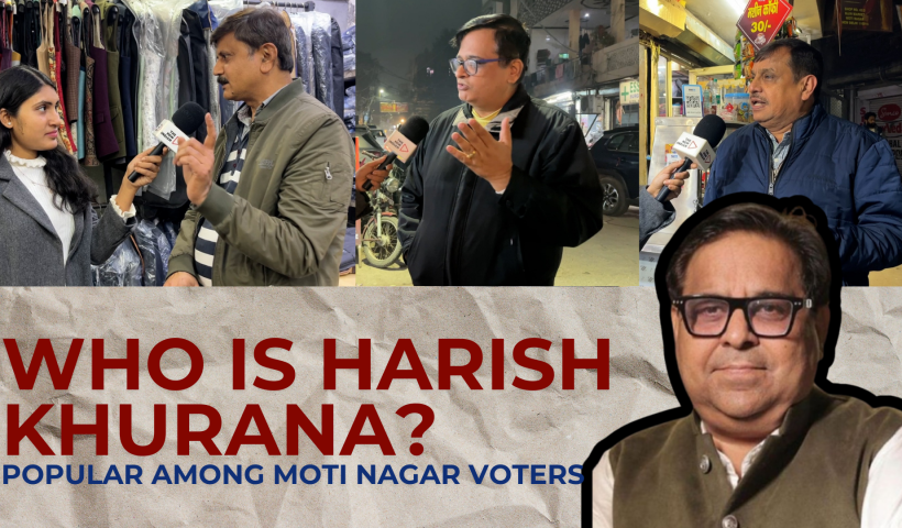 People are placing their hopes on Harish Khurana, son of former Delhi CM Madan Lal Khurana, to reignite a legacy of trust and leadership in Moti Nagar