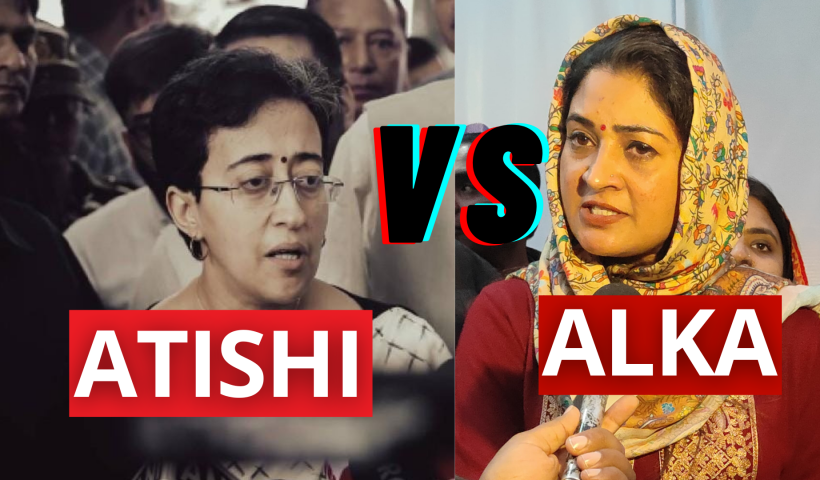 high-stakes contest in Kalkaji. Atishi vs Alka Lamba