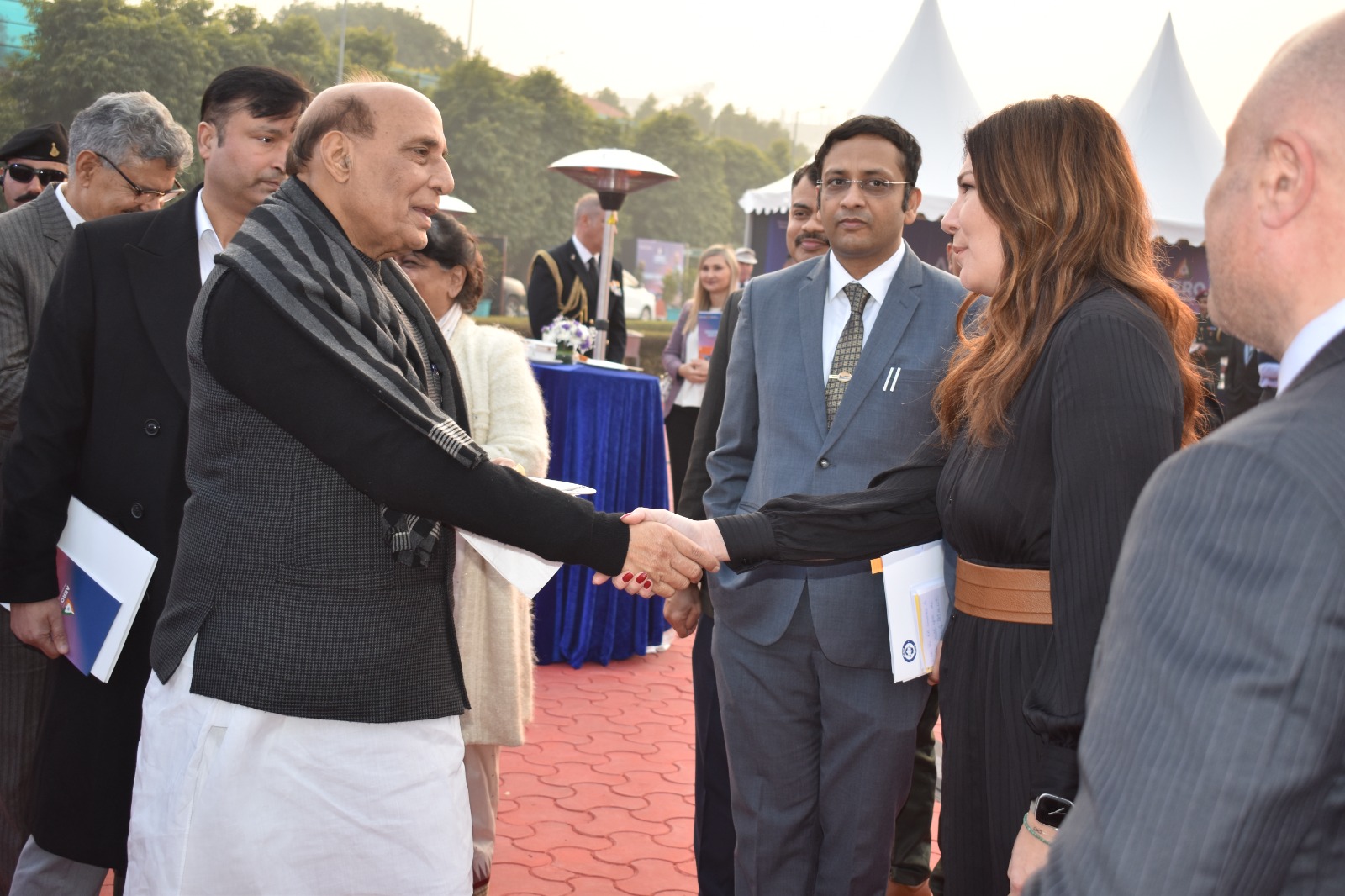 Rajnath Singh urges global cohesiveness to address security challenges.