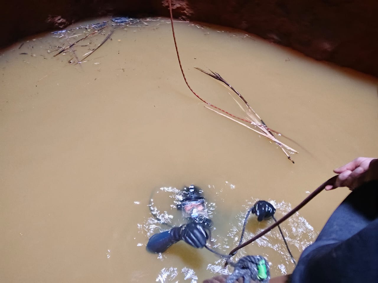 21 Para SF recovers miner’s body from flooded mine in Umrangso, Assam.