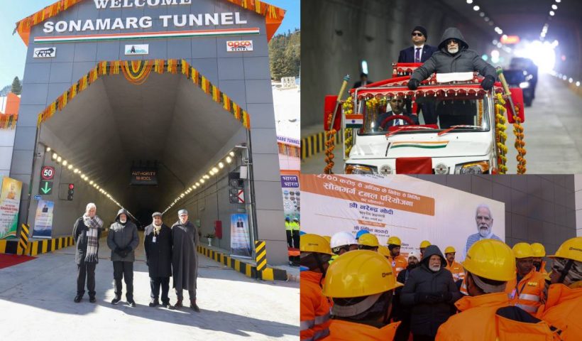 PM Modi inaugurates Z-Morh Tunnel in Ganderbal, Central Kashmir