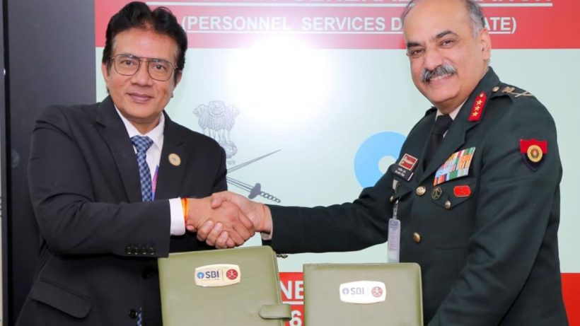 SBI renews MoU with Indian Army, offering enhanced benefits.