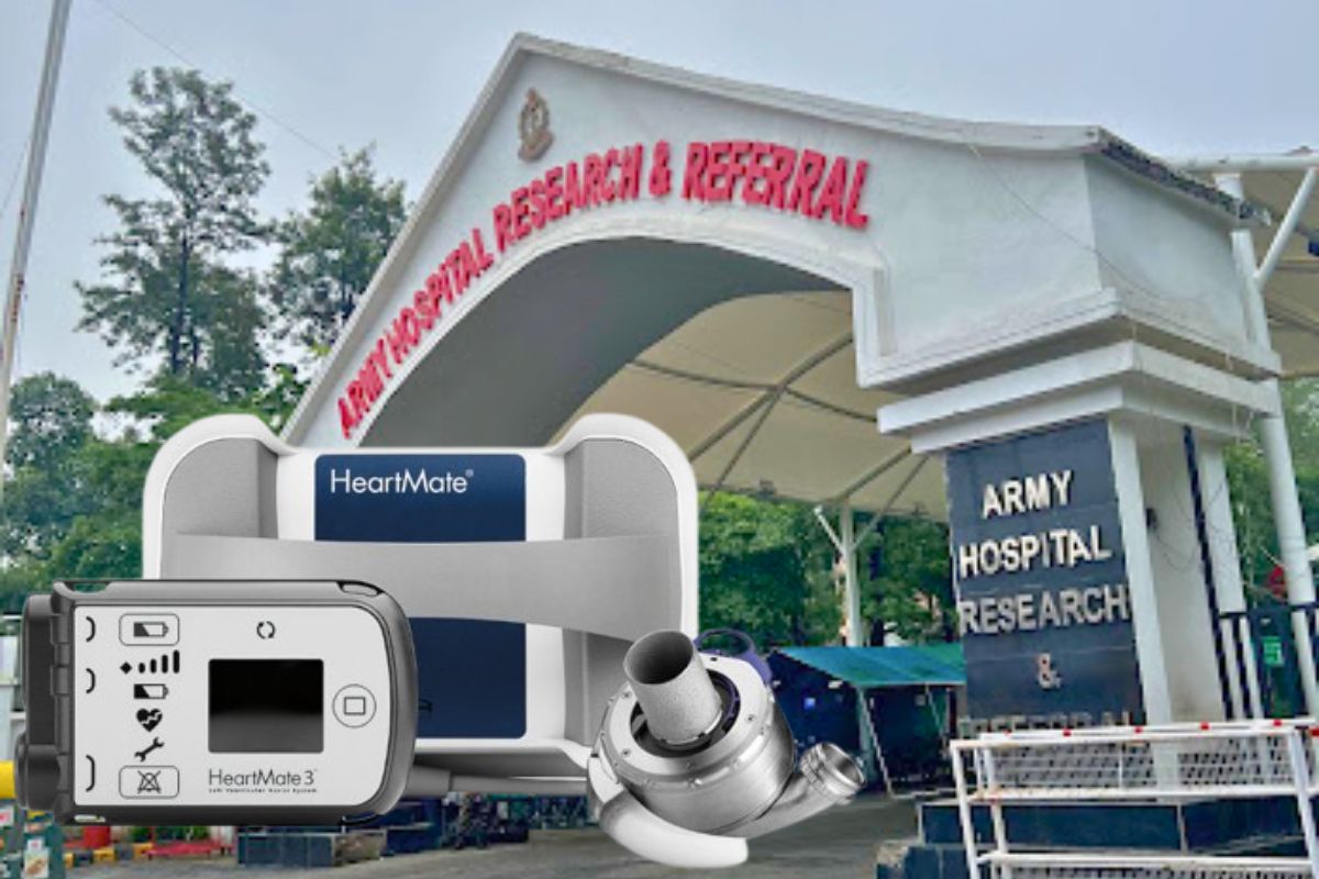 Army hospital performs India’s first mechanical heart surgery.