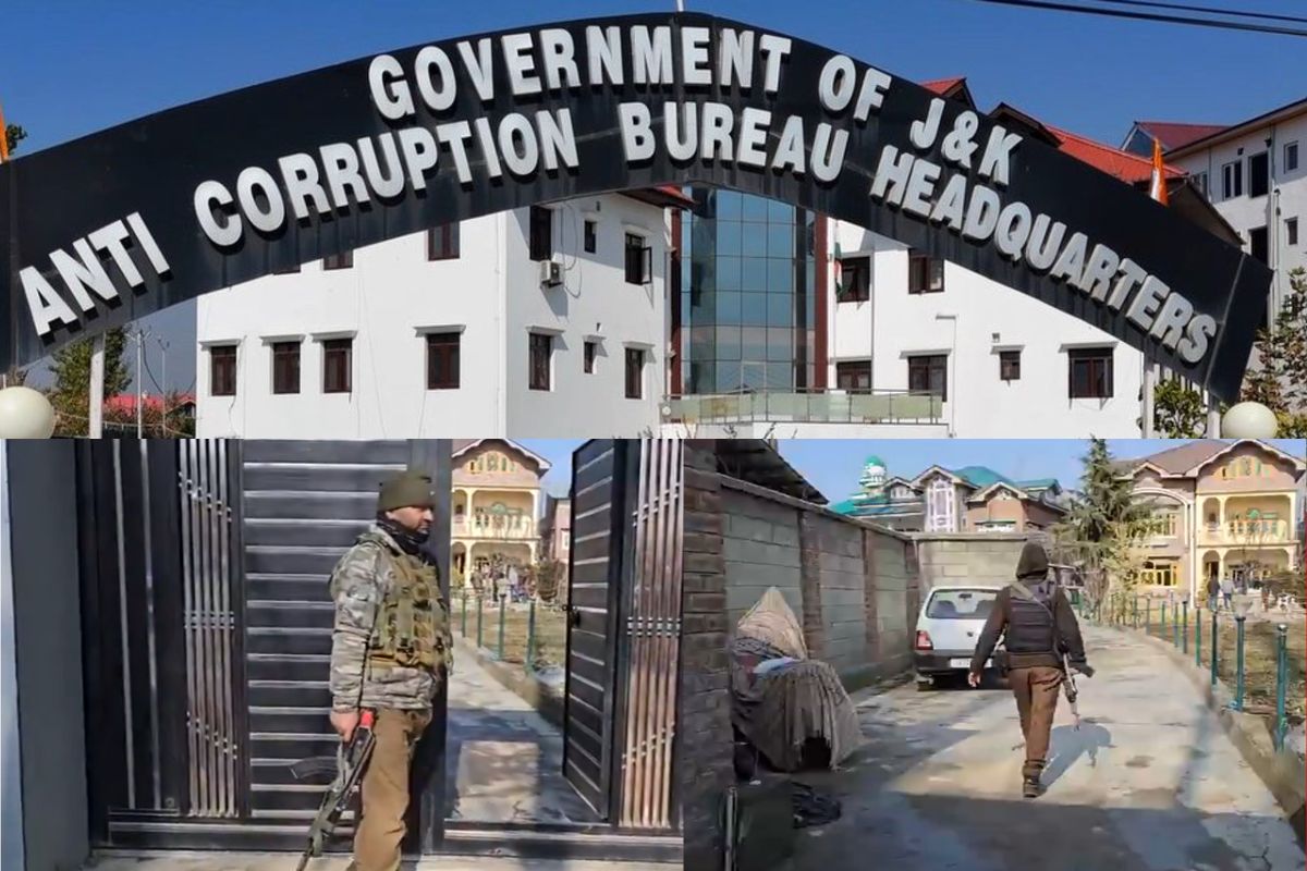 Firemen Recruitment: J&K ACB conducts raids in Kashmir.