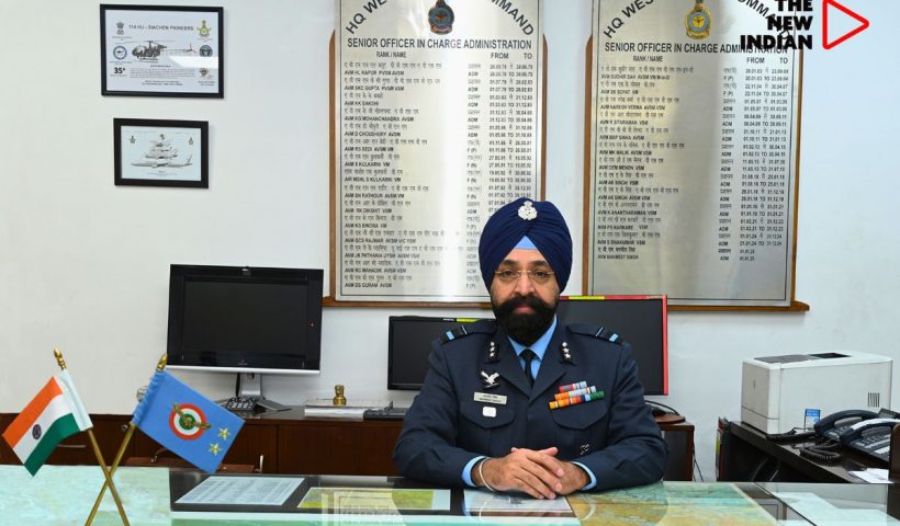 Manmeet Singh assumes administration role at Western Air Command.