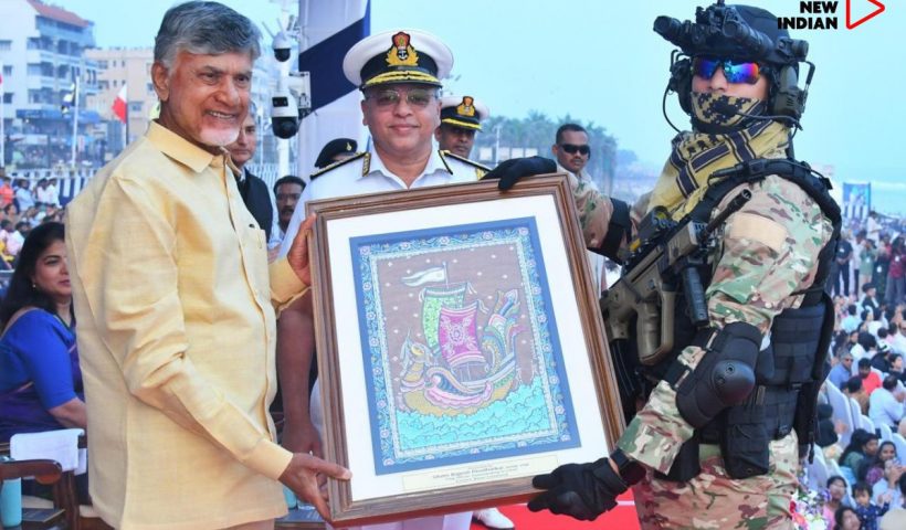 Indian Navy showcases maritime prowess in Visakhapatnam op demo.