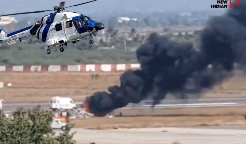 Indian Coast Guard ALH Dhruv helicopter crashes in Gujarat, 3 dead.