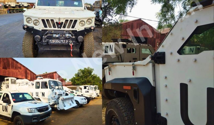 India inducts 62 indigenous vehicles for UNIFIL peacekeeping mission.